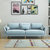 忆斧至家 1.7/2.1米小户型布艺沙发 简约现代北欧可拆洗单双三人客厅组合(宁静蓝 脚踏（0.6m）)