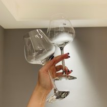 施华洛世奇水晶红酒杯套装玻璃醒酒器葡萄酒个性高脚结婚礼物定制(560ML（两支简装） 默认版本)