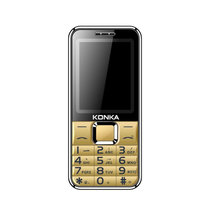 Konka/康佳 C621老人手机电信版长待机CDMA老年机天翼直板手机(金色 商家自行添加)