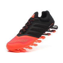 阿迪达斯adidas男鞋 新款刀锋战士四代运动鞋弹簧跑步鞋(黑红 42)