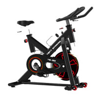 英迪菲YDFIT YD-350家用动感单车有氧单车 健身器材自行车 脚踏车(黑色 标配+电子表)