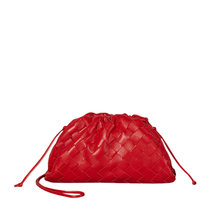 BOTTEGA VENETA女士红色小羊皮单肩包585852-VCPP1-8855红色 时尚百搭
