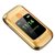 纽曼 L660电信翻盖老人手机大声CDMA老人机天翼老年手机(金色 官方标配)