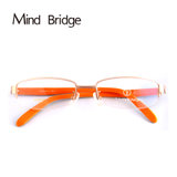 Mind Bridge防辐射眼镜男女电脑防疲劳眼睛平光镜潮半框护目平镜(炫酷金)