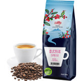 铭氏意式特浓咖啡豆500g 进口生豆拼配 意大利浓缩咖啡 深度烘焙