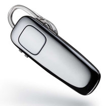 Plantronics 缤特力 M90 商务蓝牙耳机 通用型立体声迷你无线耳麦 耳挂式开车可听歌中文 华为小米手机通用型(黑蓝色)