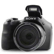 索尼(Sony)H300便携长焦数码相机/35倍光学变焦/25mm广角焦距/3.0英寸屏索尼H200升级款(黑色 套餐六)
