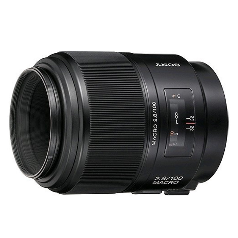 索尼(sony)100mm f2.8 微距 (sal100m28)全画幅微距镜头(官方标配)