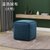 多功能创意家用可叠放组合魔方凳小户型省空间网红矮凳客厅门口凳(大号-蓝色绒布)