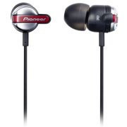 先锋（Pioneer）SE-CL531-W 耳机 入耳式耳机 立体声耳机 红色（采用了独特的双层振膜的9mm驱动单元,声音清晰优美,声场开阔,三频方面的表现层次分明）