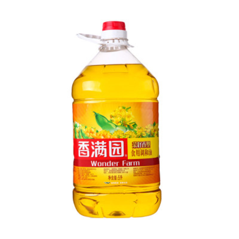 香满园菜籽香食用调和油5l/瓶