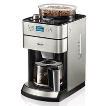 飞利浦（Philips） HD7751 银色 集成式研磨机，研磨关闭功能，持久咖啡过滤网，研磨选择器，不锈钢外壳 咖啡机
