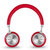 魅族 HD50头戴式耳机Pro6s 7Plus原装线控耳麦可折叠金属重低音 三星 小米oppo vivo 华为等通用银黑(银红色)