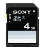 索尼(sony) SD 4G SD卡高速存储卡 闪存卡