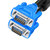 山泽(SAMZHE) VM-1300 30米 3+6线芯 高清双磁环蓝头VGA线 (计价单位：根) 蓝色
