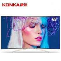 康佳电视 QLED65X80A 65英寸 4K 网络 智能 安卓 平板液晶曲面电视、黄冈教育、液晶电视