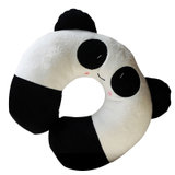 【国美在线】石家垫 多功能护颈枕U型枕 午睡枕 趴睡枕 熊猫颈靠 可爱熊猫