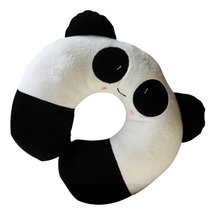 【真快乐在线】石家垫 多功能护颈枕U型枕 午睡枕 趴睡枕 熊猫颈靠 可爱熊猫
