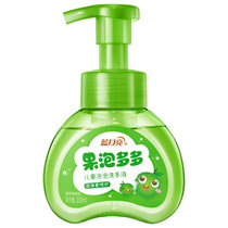果泡多多青苹果儿童泡泡洗手液200g