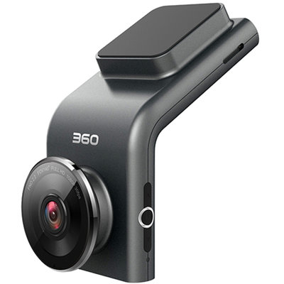 360 J636 行车记录仪G300P 远程监控 迷你隐藏 无线测速电子狗一体 含16G内存卡 黑色