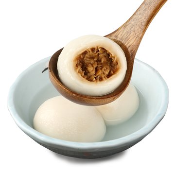 诸老大笋干猪肉汤圆360g 60g*6个 速冻肉汤圆元宵 中华老字号 早餐