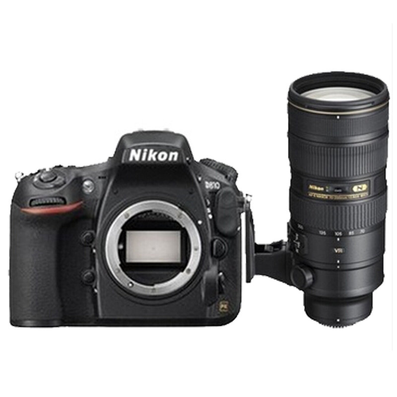 尼康(nikon) d810(含尼克尔70-200镜头) 单反套装相机(套餐五)