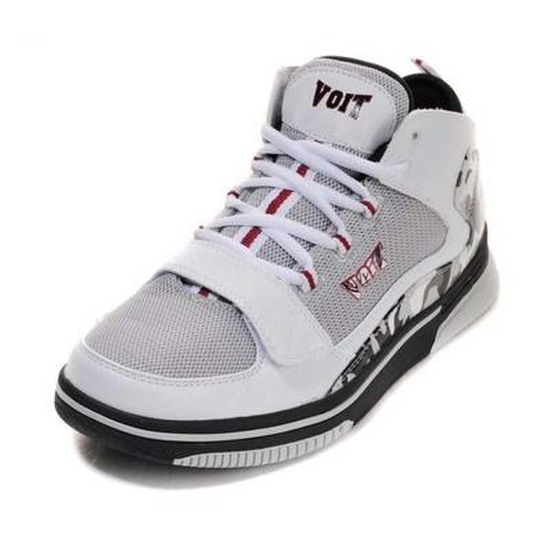 沃特voit运动鞋男款魔术扣网布篮球鞋新品 12116065463白彩蓝40