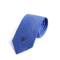 意大利 Versace 范思哲 绅士必备商务男士真丝领带(蓝色)