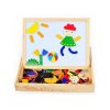 乐木智力画板玩具儿童双面磁性拼拼乐木制