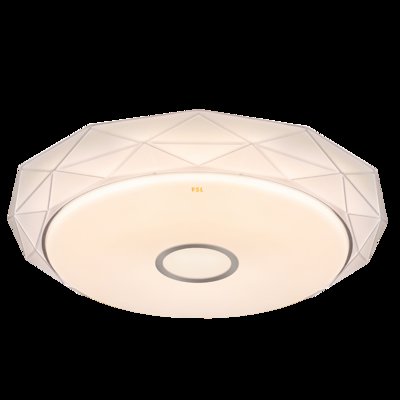 FSL佛山照明 LED吸顶灯卧室灯圆形温馨浪漫简约现代三色调光灯具25W晶澈(晶澈白25W 三段调色 直径41cm) FSL佛山照明 LED吸顶灯卧室灯圆形温馨浪漫简约现代三色调光灯具25W晶澈(晶澈白25W 三段调色 直径41cm)