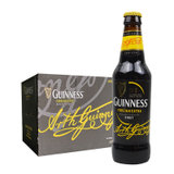 Guinness/爱尔兰原装进口健力士精酿高度世涛吉尼斯黑啤酒 330ml瓶装整箱(24瓶装)