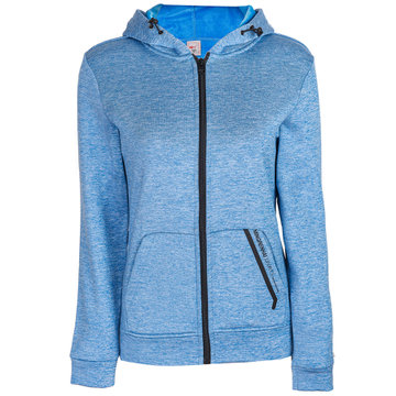 双星运动休闲上衣男轻便透气休闲服女舒爽耐磨运动服春秋情侣款蓝色女