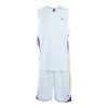 沃特voit 男 篮球服套装 比赛训练服 透气 122105298(白色 M)