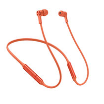 HUAWEI/华为 FreeLace 无线蓝牙耳机跑步运动通话降噪磁吸音乐防水耳机(赤茶橙)