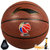 李宁LINING比赛训练用球PU 7号篮球LBQK043-1（送气针、打气筒、网袋