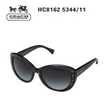 蔻驰(COACH)0HC8162 女式新潮三色可选时尚前卫太阳镜(黑色 58mm)