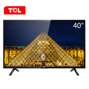 TCL L40F3301B 40英寸 高清 彩电 纤薄边框 健康护眼 三星原装进口面板 液晶平板电视（黑色）
