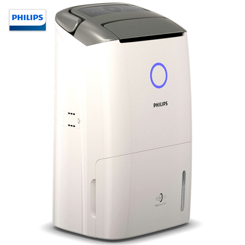 飞利浦（Philips） 空气净化器除湿机家用静音卧室地下室干衣机除湿 DE5206 黑色控制板-4L五档25L/天(DE5206)
