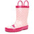 粉色kt猫儿童雨鞋雨靴女童橡胶保暖防滑水鞋 韩国kitty猫雨鞋粉色水套春秋款(手提款 35码（内长23.3cm）)