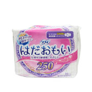 日本直采 SOFY苏菲超薄长时间安心绵柔卫生巾16片 敏感肌专用(250mm 16片)