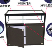 亿景鸿基 商品展示架展架展柜玻璃柜(黑色 ZG-900)