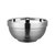 lanpiind 郎品 内外双层SUS304不锈钢汤碗韩式碗具(304不锈钢碗一只)第2张高清大图