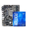 英特尔（intel） 奔腾G4560 华硕H110M-A主板 CPU双核四线程 套装 盒装电脑处理器