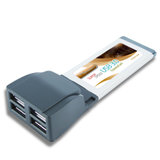 西霸（SYBA）笔ExpressCard 4口 USB 3.0 Renesas