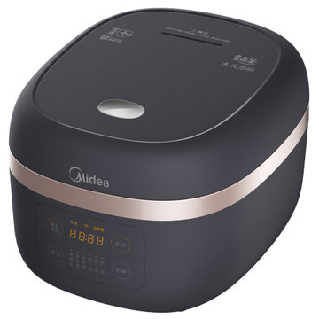 美的(Midea) 低糖养生电饭煲 IH立体加热 微压焖香 4L沥糖智能电饭锅 MB-40LS10