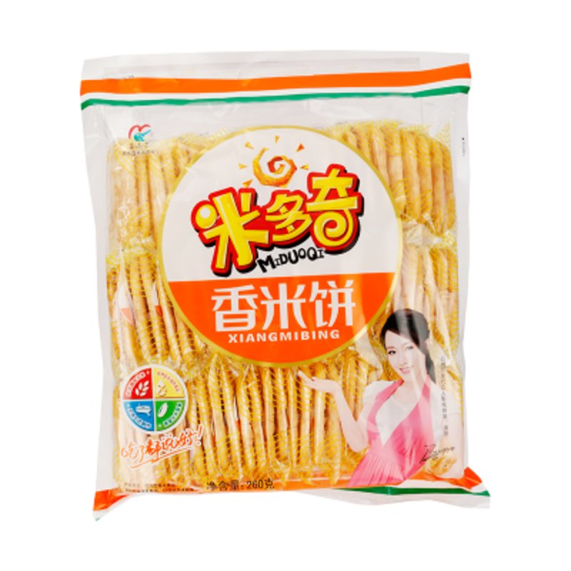 其他零食米多奇香米饼260g袋返回商品页