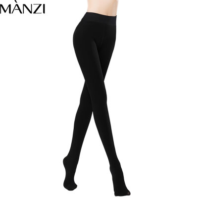 曼姿MANZI 面膜质感超柔面料保暖裤 立体剪裁弹力贴身 蓄热保温踩脚袜 修身美腿连裤袜 防勾丝抗起球女袜子809426(黑色-纤脚款 L-XL(加裆)) 曼姿MANZI 面膜质感超柔面料保暖裤 立体剪裁弹力贴身 蓄热保温踩脚袜 修身美腿连裤袜 防勾丝抗起球女袜子809426(黑色-纤脚款 L-XL(加裆))