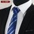 现货领带 商务正装男士领带 涤纶丝箭头型8CM商务新郎结婚领带(A103)