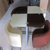 【京好】钢化玻璃餐桌餐椅套装 现代简约环保一桌四椅五件套组合 咖啡茶馆商业桌A146(咖啡米白 用不锈钢支架)