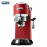 德龙（Delonghi） EC680（红色）半自动咖啡机 泵压式咖啡机 家用意式 手动奶泡 暖杯功能
